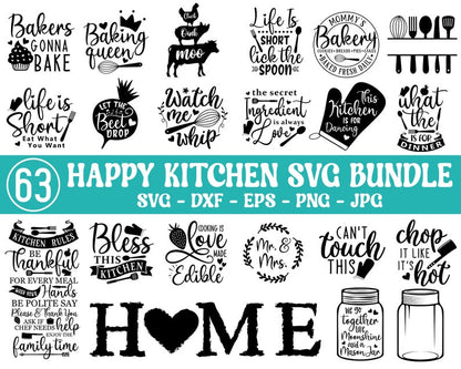 Kitchen SVG Bundle