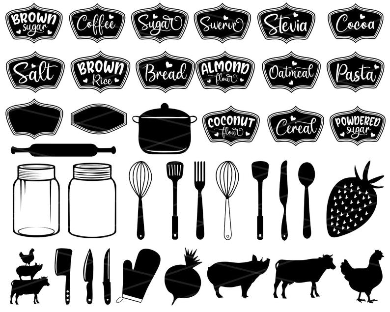 Kitchen SVG Bundle